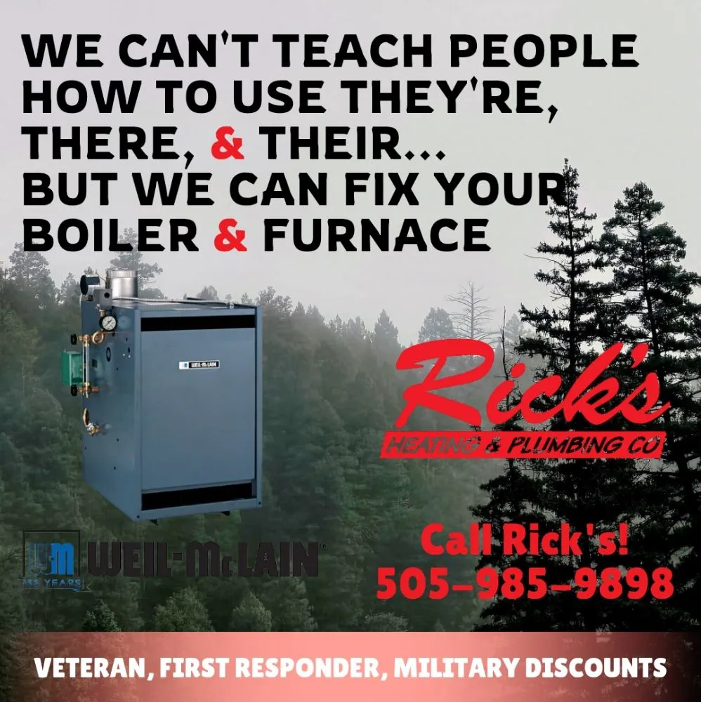 Slide of Rick's Heating & Plumbing