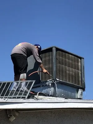 Rick's Heating and Air Conditioning Logo