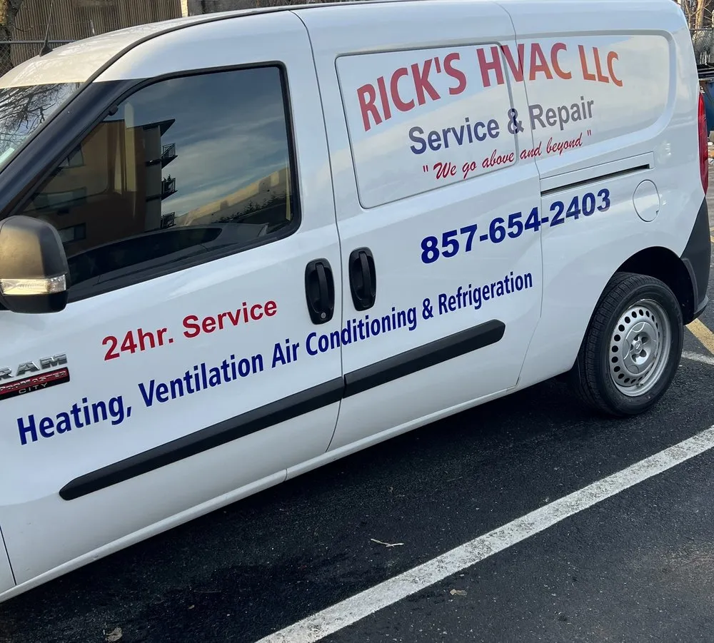 Slide of Ricks Hvac