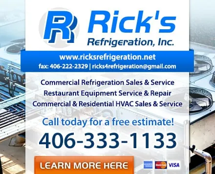 Slide of Rick's Refrigeration