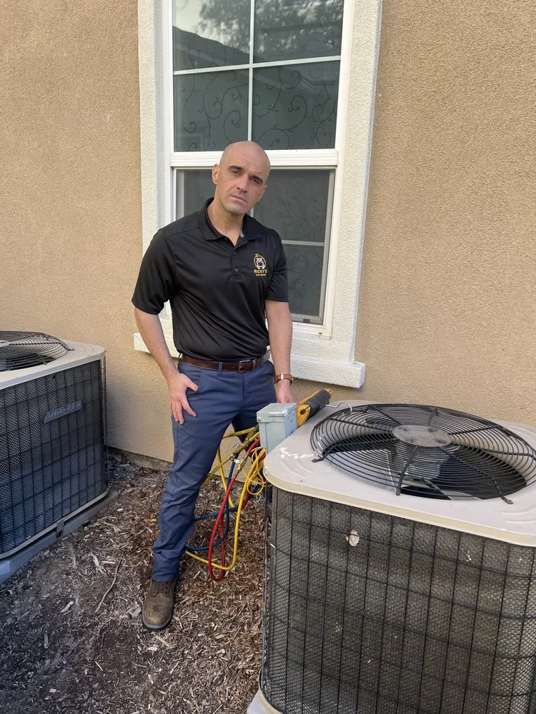 Slide of Ricky’s HVAC Services