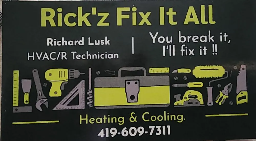 Slide of Rick'z Fix'z It All
