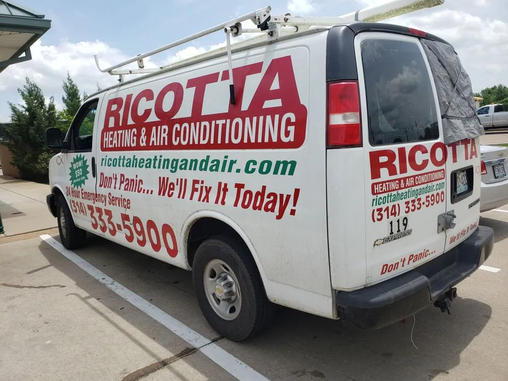 Slide of Ricotta Heating & AC