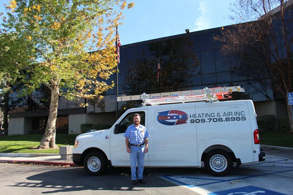 Slide of Riddle Heating and Air