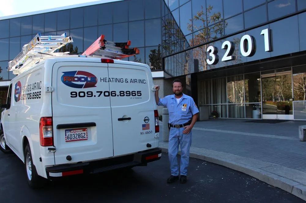 Slide of Riddle Heating and Air