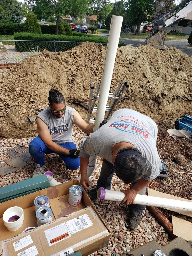 Slide of Right Away Heating