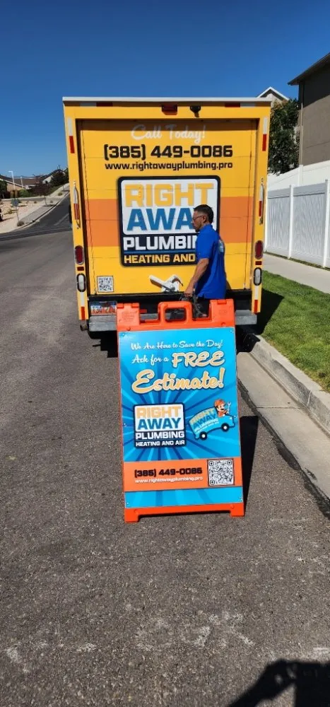 Slide of Right Away Plumbing, Heating, & Air