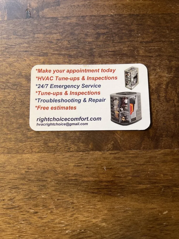 Slide of Right Choice Heating & Cooling