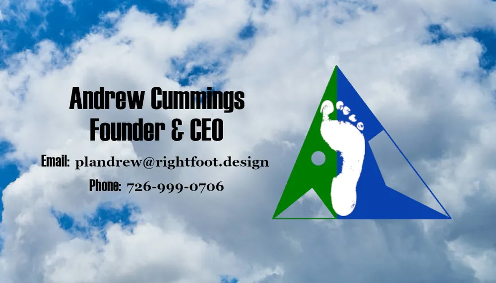 Slide of Right Foot Design Services