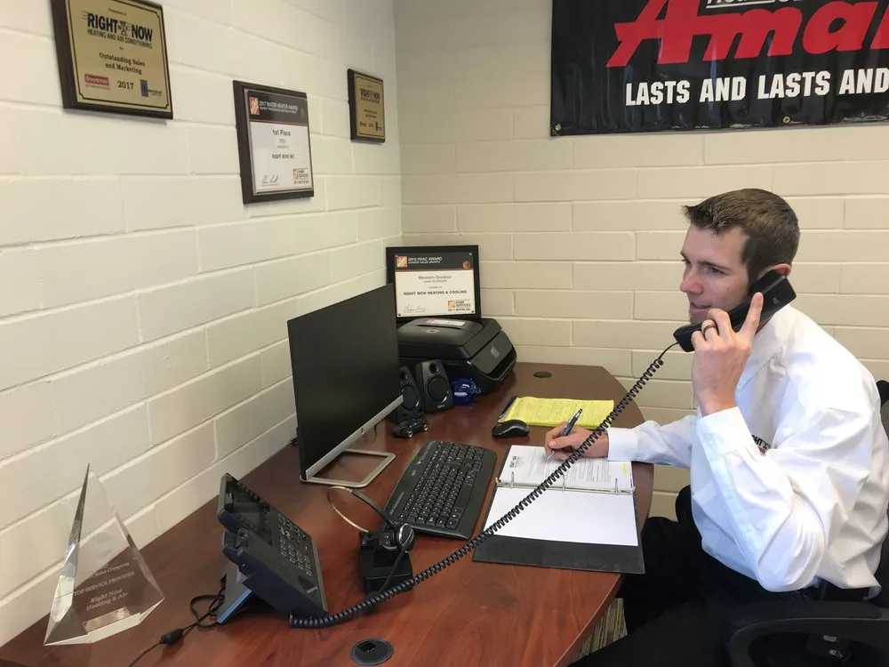 Slide of Right Now Heating and Air Conditioning