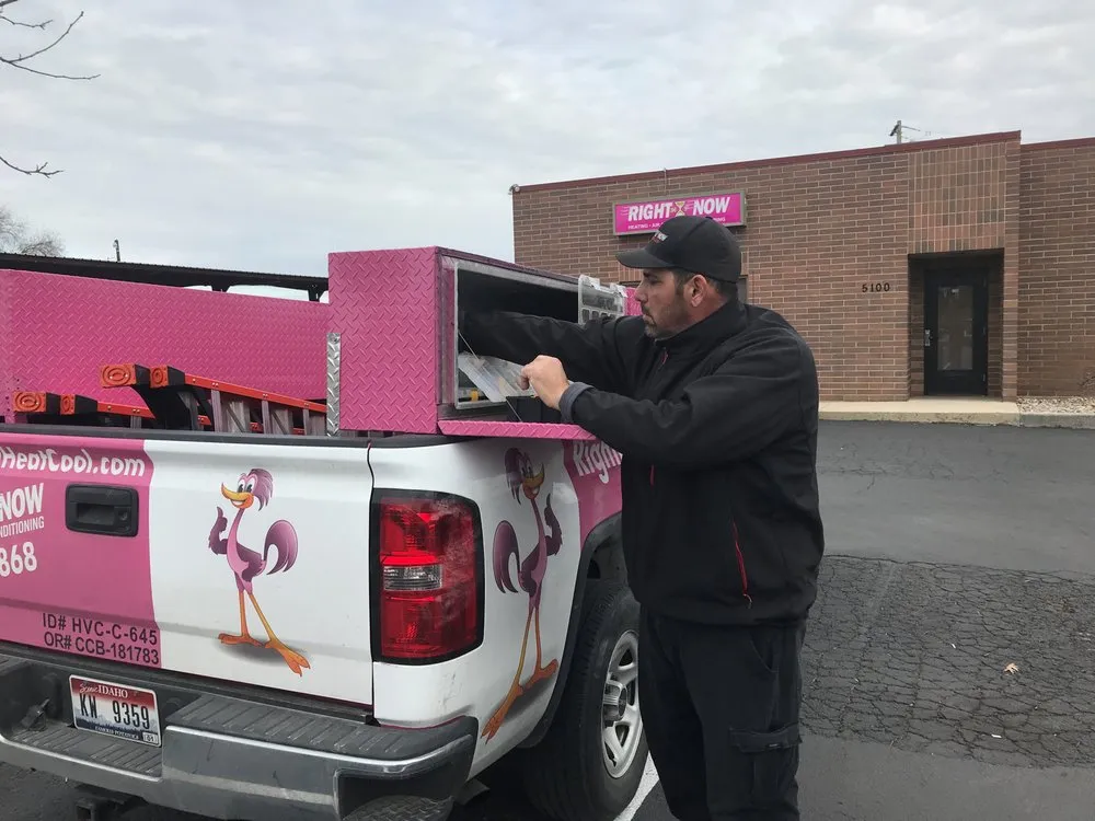 Slide of Right Now Heating and Air Conditioning