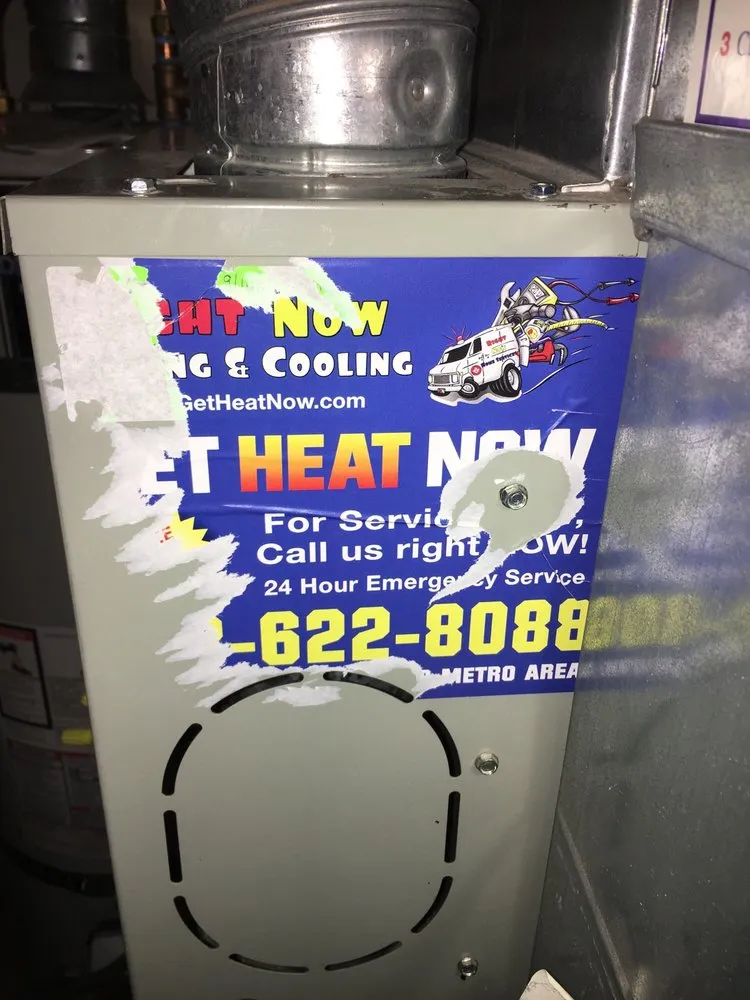 Slide of Right Now Heating and Cooling