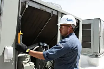 Right Now Heating and Cooling Logo