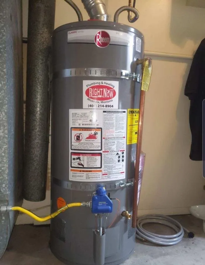 Slide of Right Now Plumbing and Heating