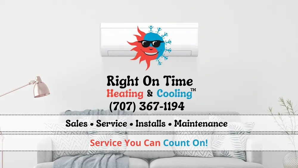 Slide of Right On Time Heating and Cooling