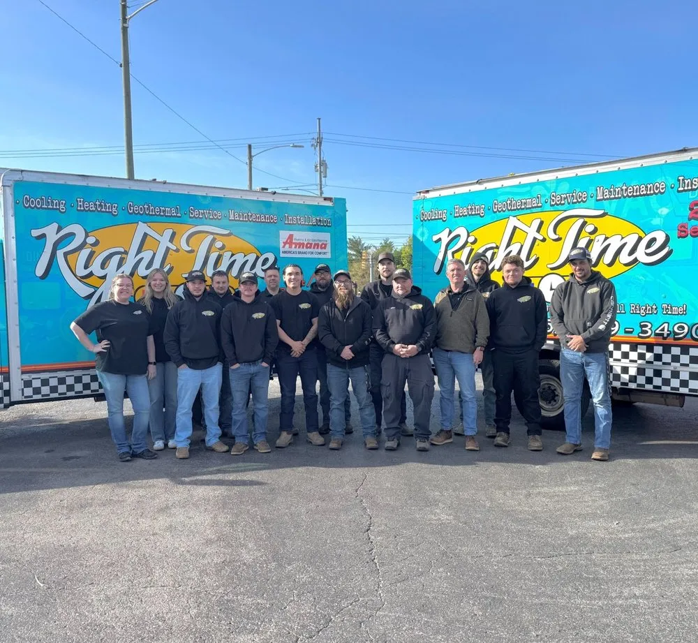 Slide of Right Time HVAC