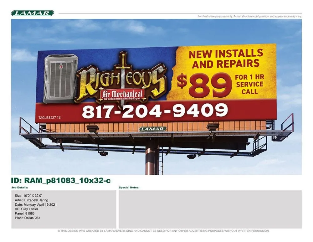 Slide of Righteous Air Mechanical