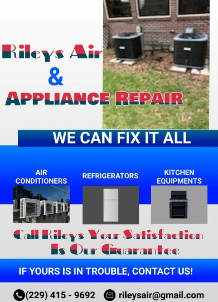 Slide of Riley's Air & Appliance Repair Service