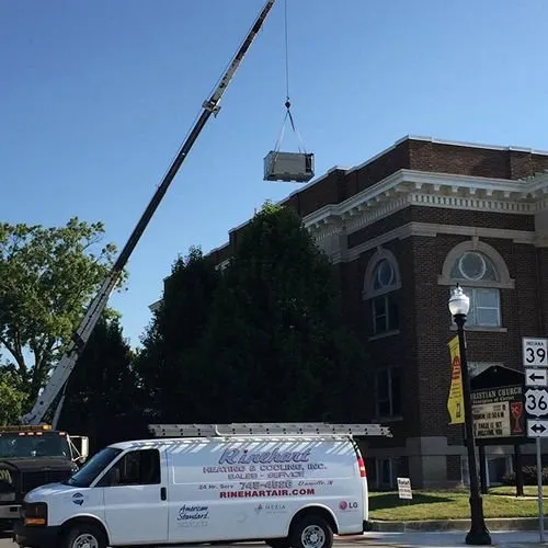 Slide of Rinehart's Heating & Cooling