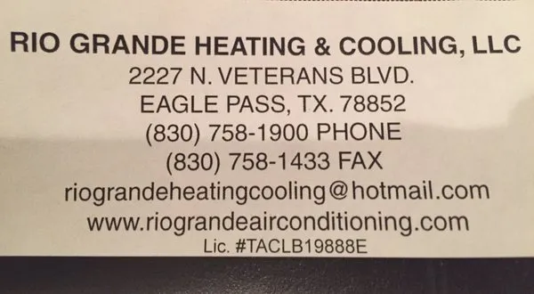 Rio Grande Heating And Cooling