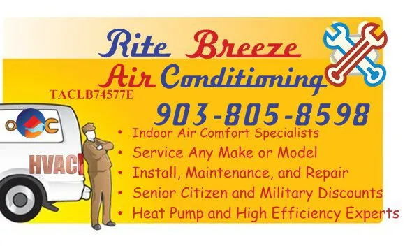 Slide of Rite Breeze Air Conditioning