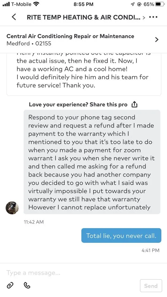 Slide of Rite Temp Cooling and Heating