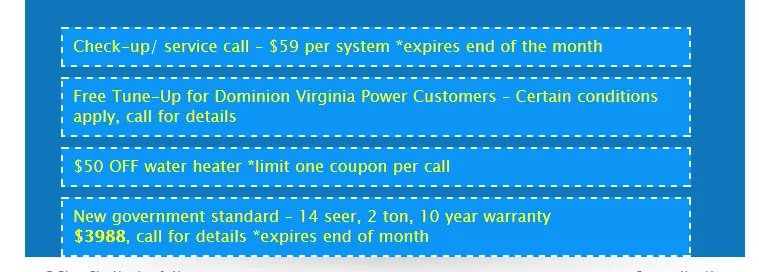 Slide of River City Heating and Air