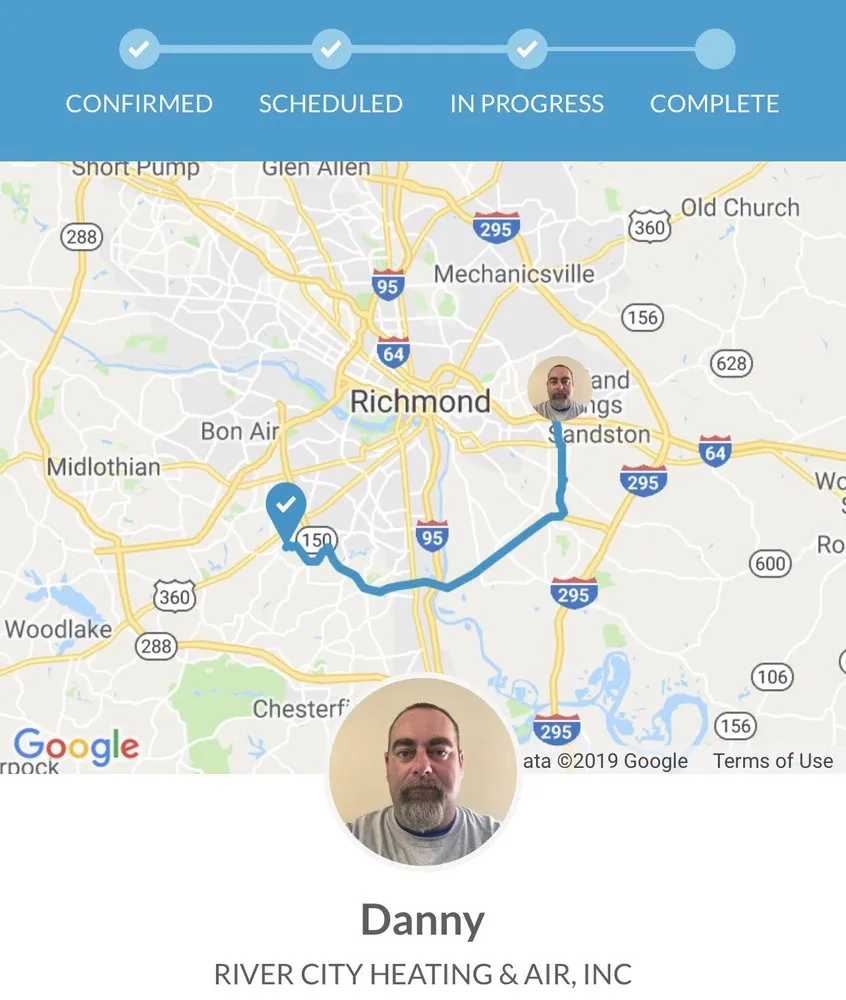 Slide of River City Heating and Air