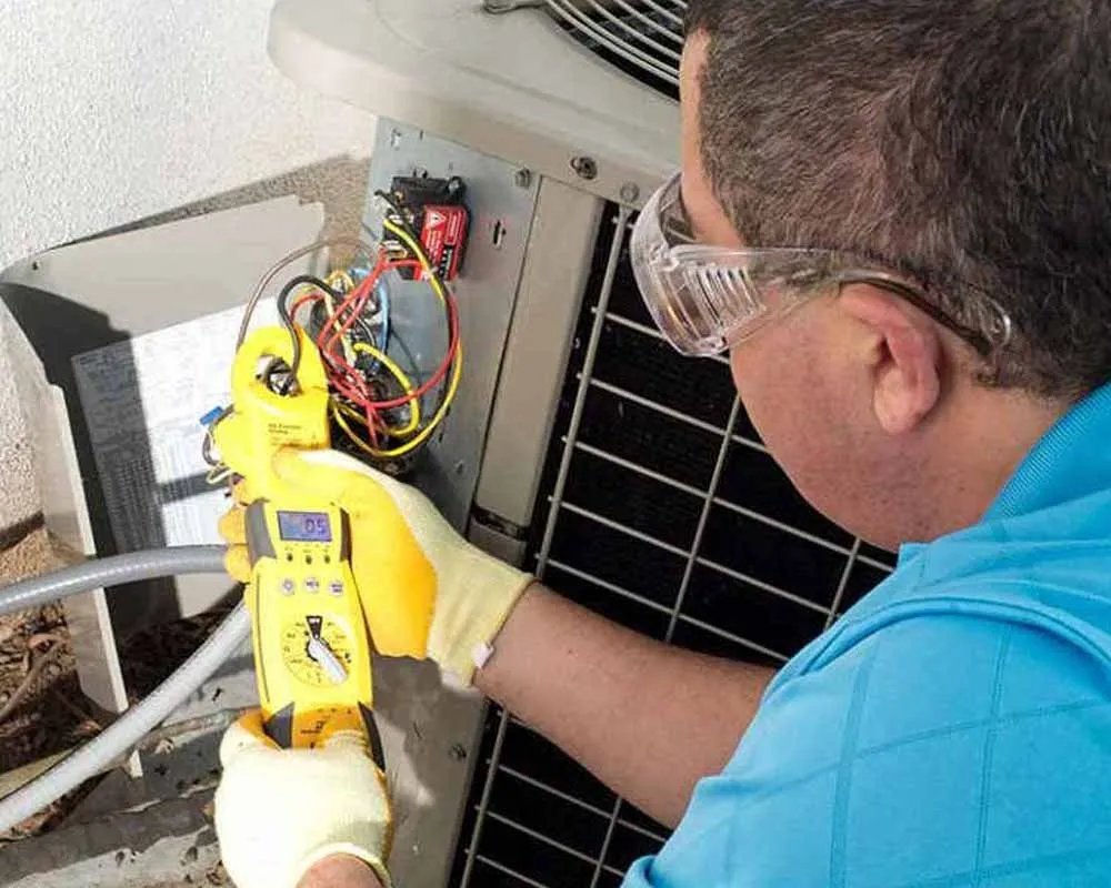 Slide of River Heating System Maintenance