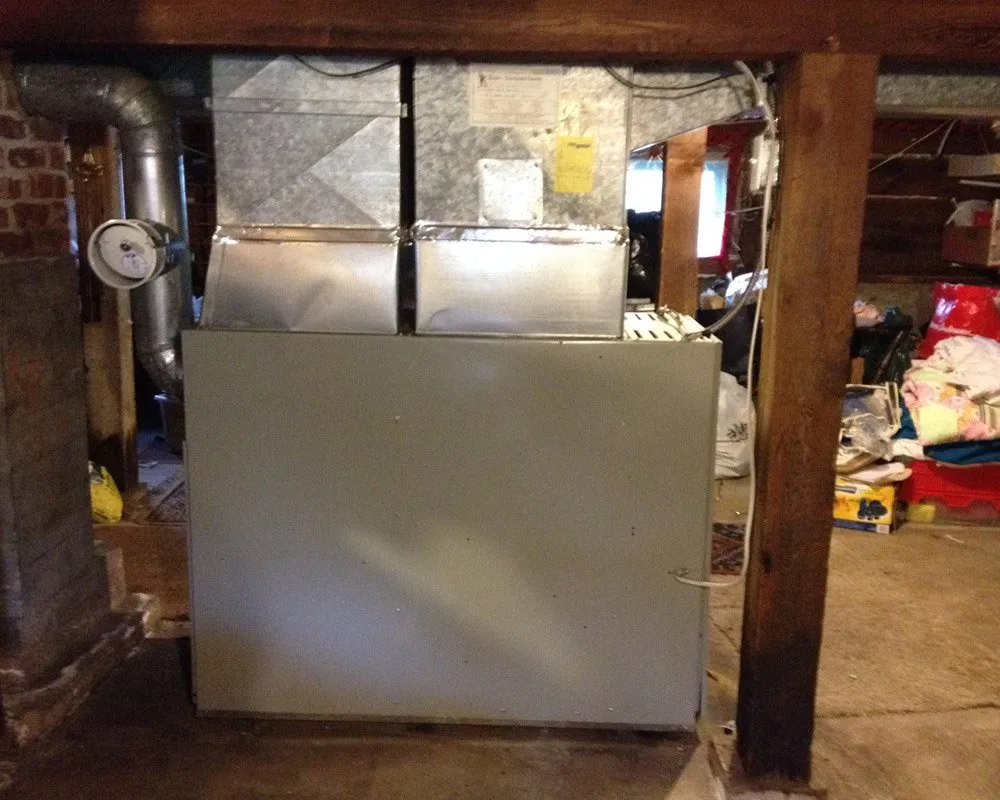 Slide of River Heating System Maintenance