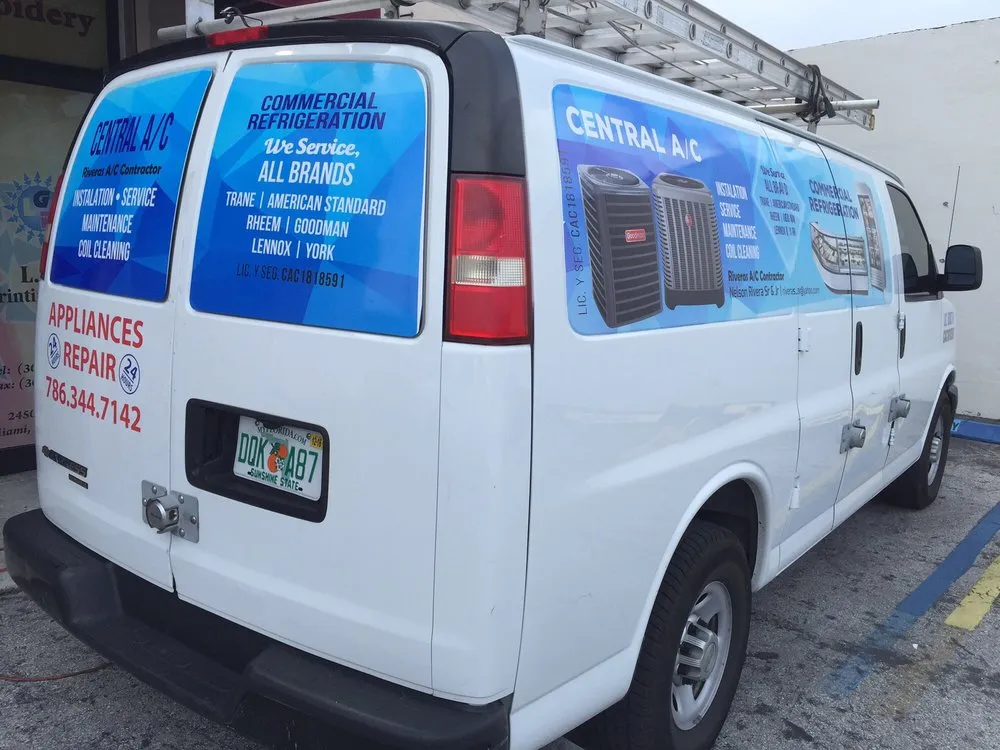 Slide of Riveras A/C Contractor