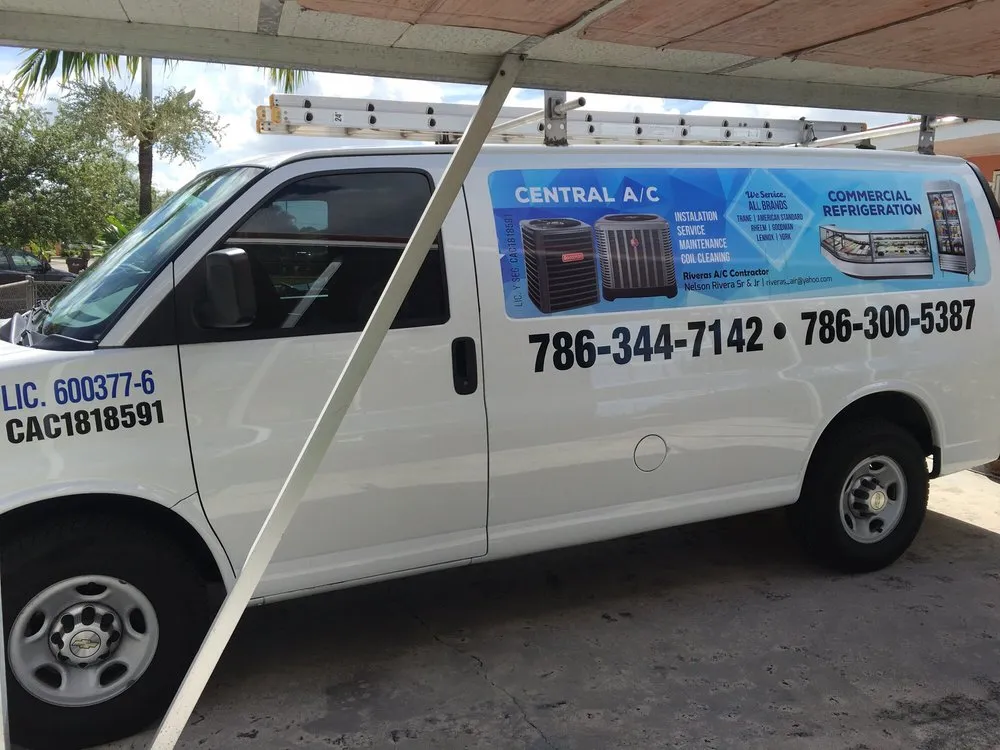 Slide of Riveras A/C Contractor