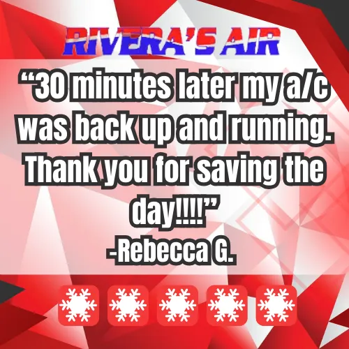Slide of Rivera's Air Heating and Cooling Service