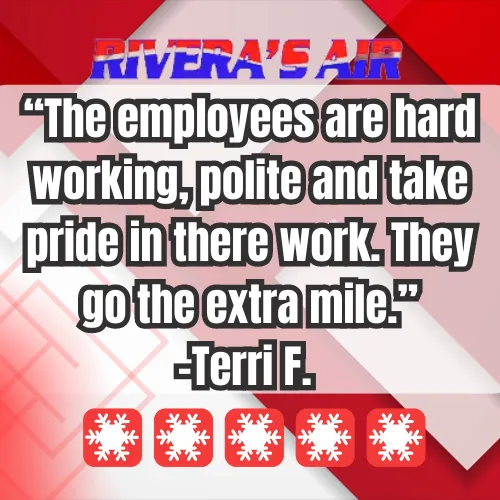 Slide of Rivera's Air Heating and Cooling Service