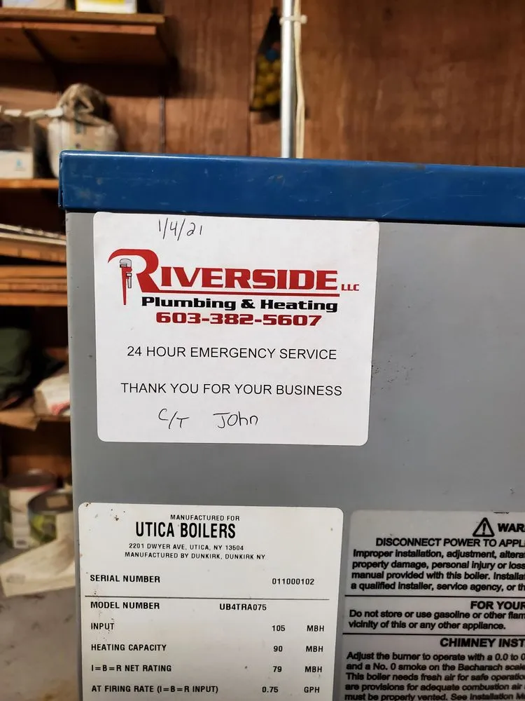 Slide of Riverside Plumbing & Heating