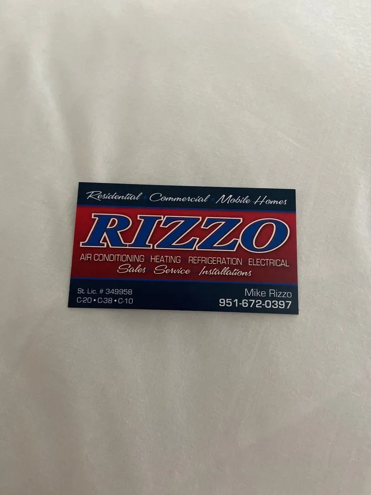 Slide of Rizzo Heating & A/C