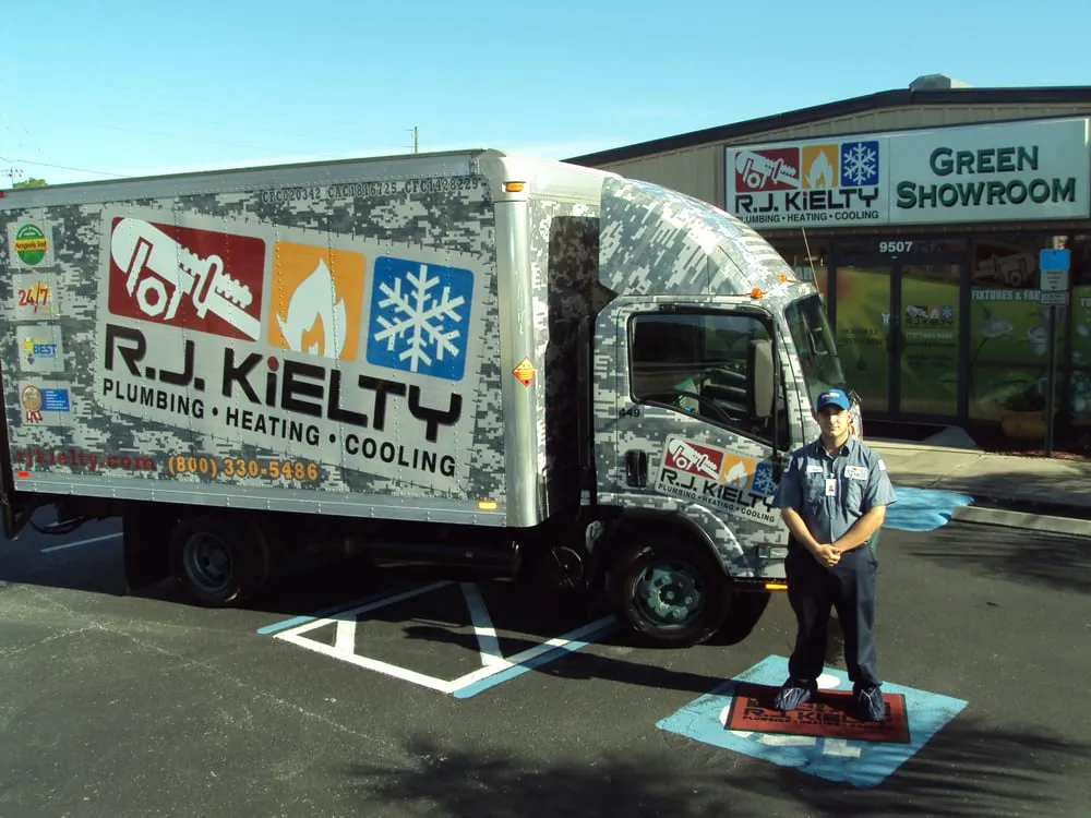 Slide of R.J. Kielty Plumbing, Heating and Cooling