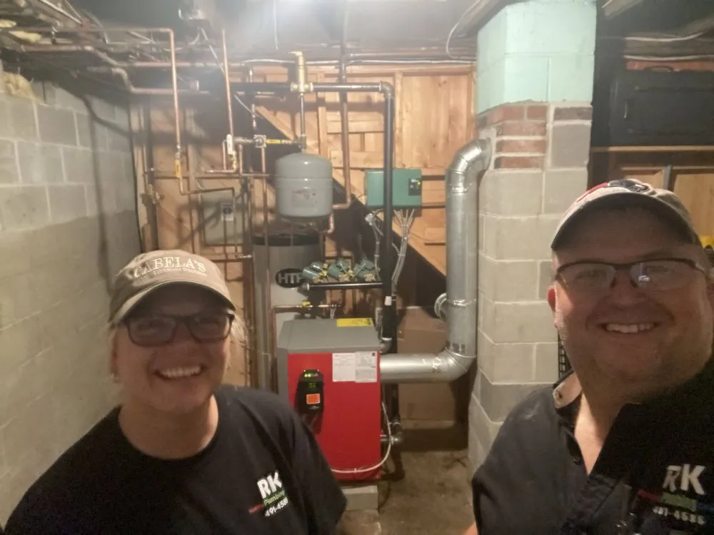 Slide of RK Heating Plumbing Cooling