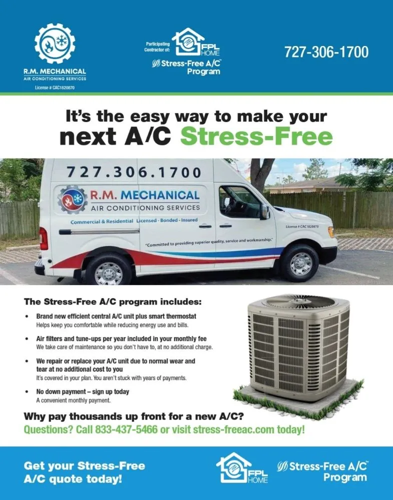 Slide of R.M. Mechanical Air Conditioning Services