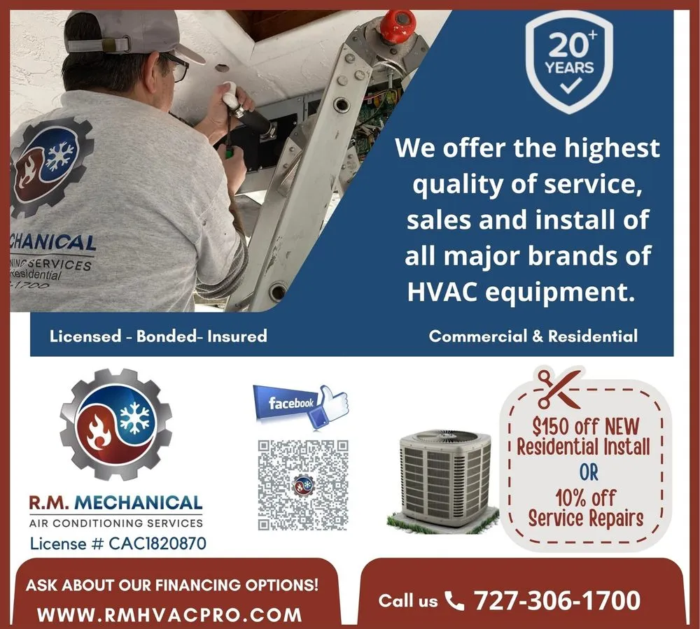 Slide of R.M. Mechanical Air Conditioning Services