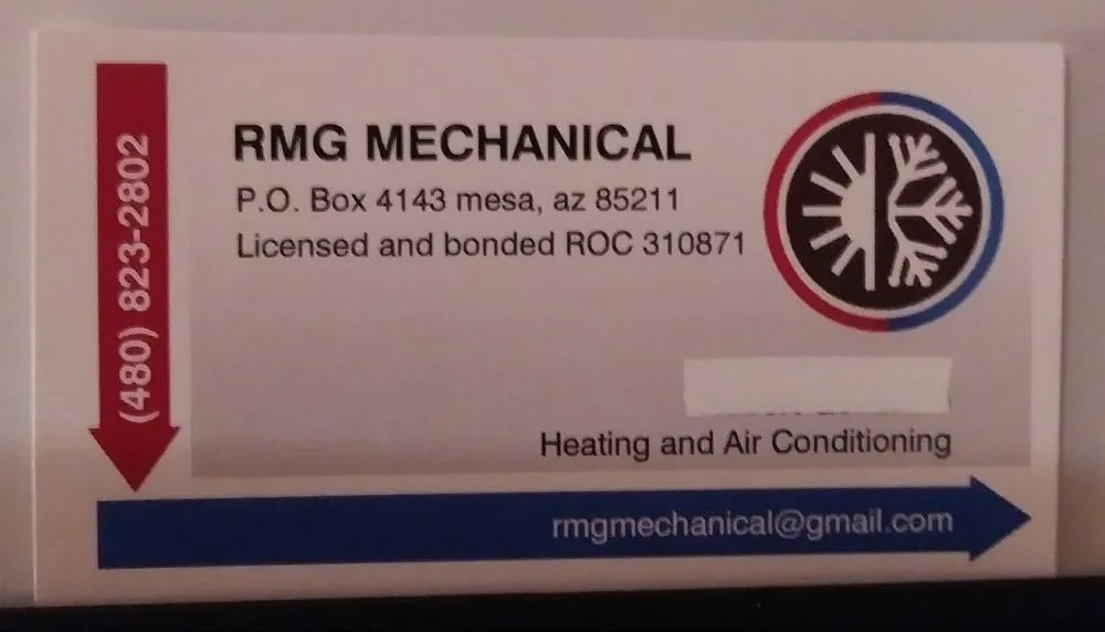 Slide of RMG Mechanical