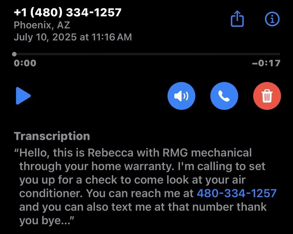 Slide of RMG Mechanical