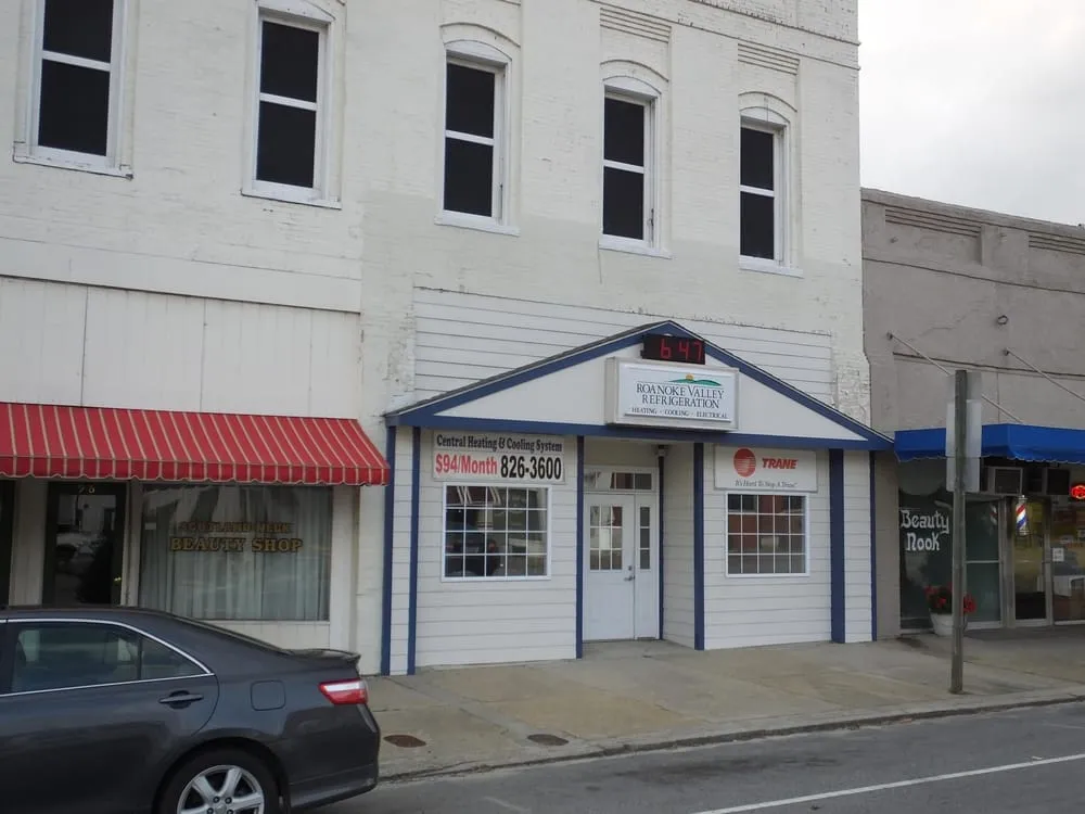 Slide of Roanoke Valley Refrigeration