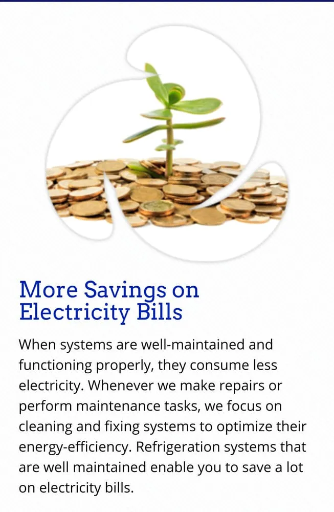 Slide of Robbins Refrigeration