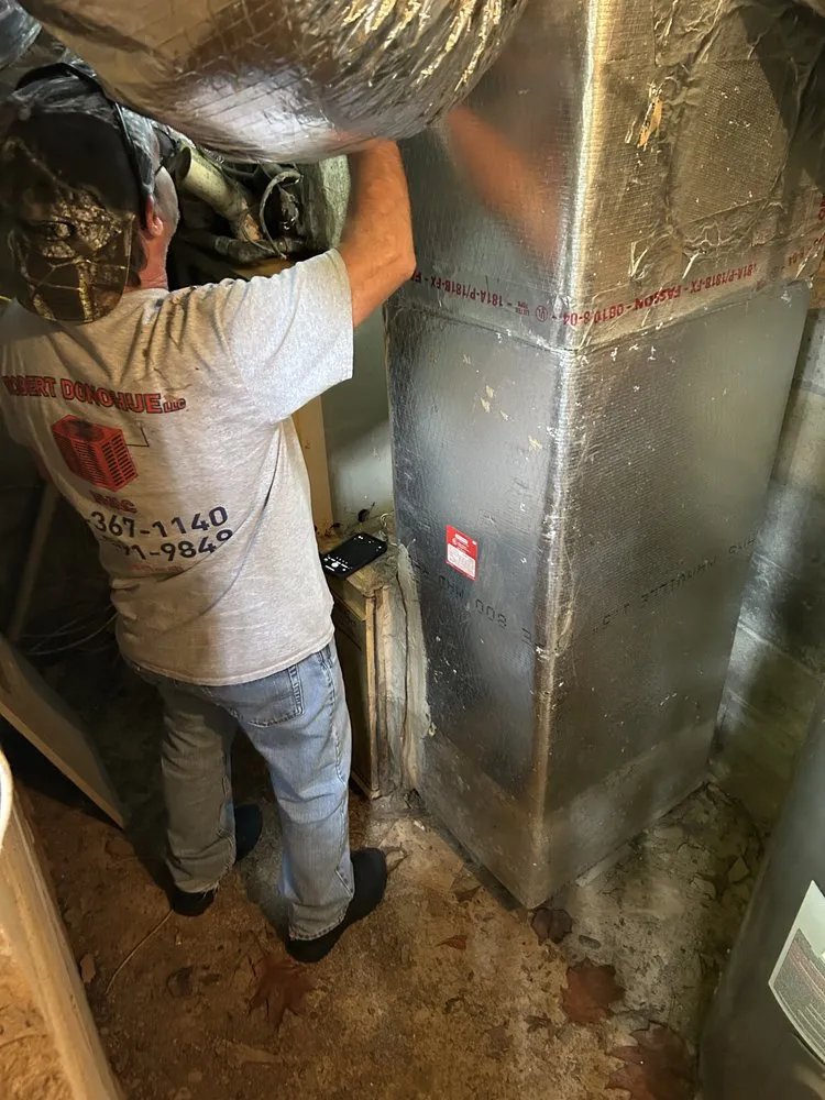 Slide of Robert Donohue HVAC