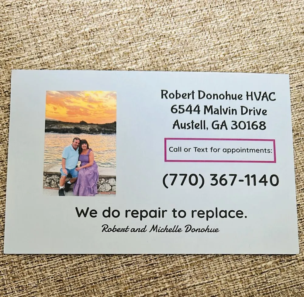 Slide of Robert Donohue HVAC