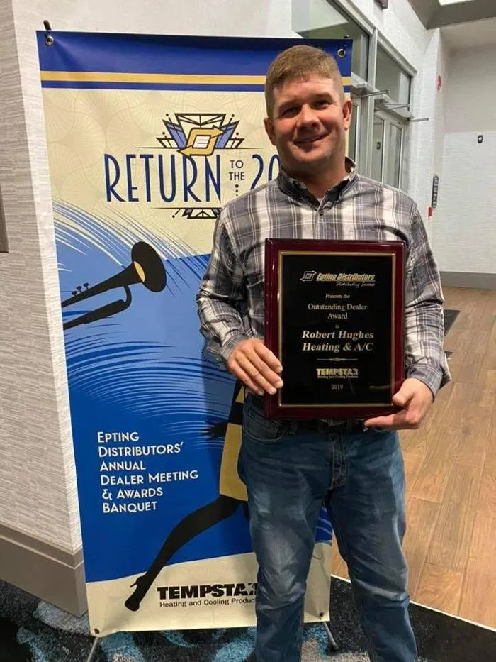 Slide of Robert Hughes Heating & Cooling