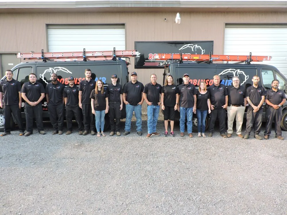 Slide of Robinson Air & Plumbing