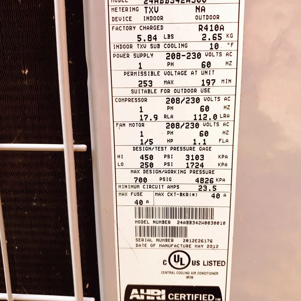 Slide of Robinson's Air Conditioning & Heating