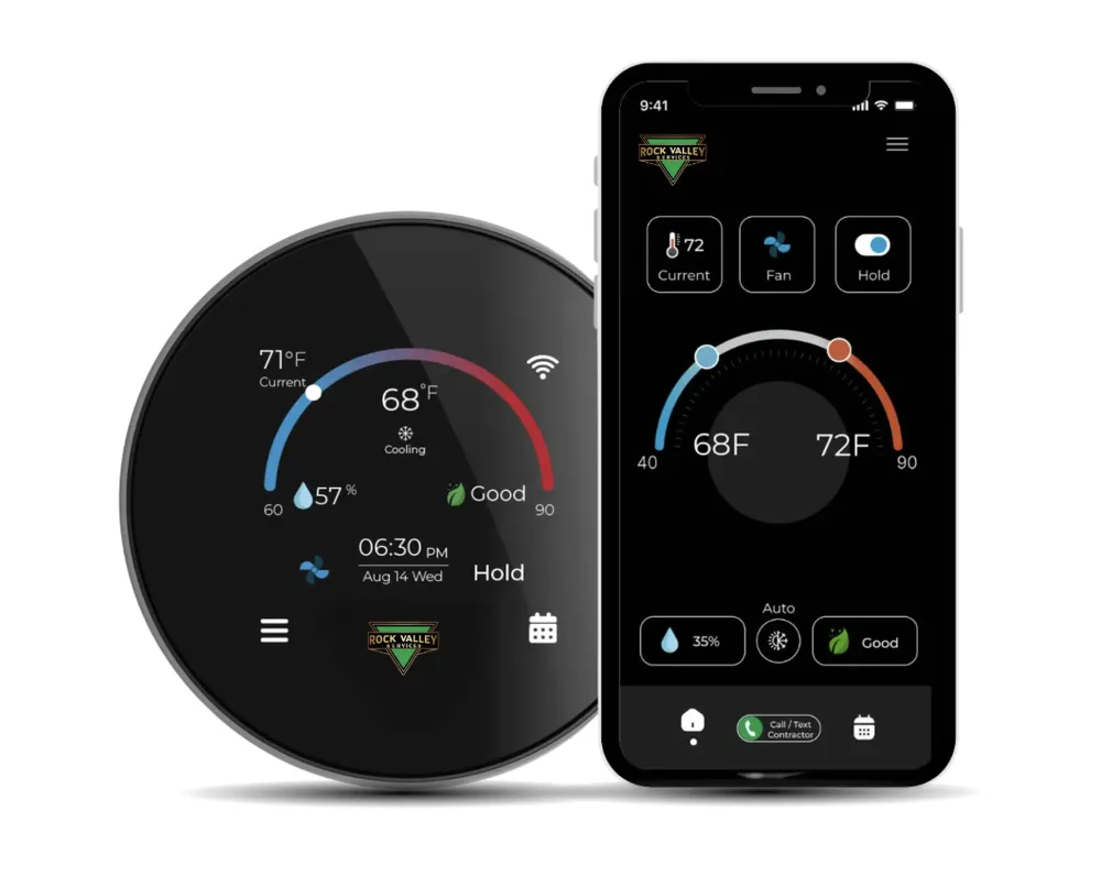 Slide of Rock Valley Services